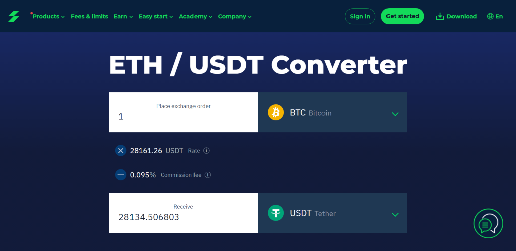 Stormgain btc to usdt